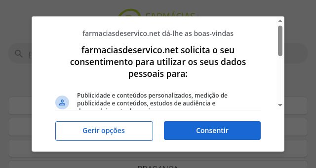 Screenshot of farmaciasdeservico.net