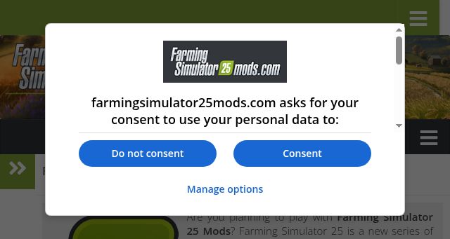 Screenshot of farmingsimulator25mods.com