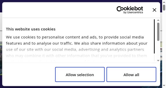 Screenshot of farnborough.com