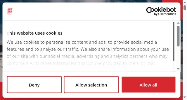 Screenshot of fassa.com