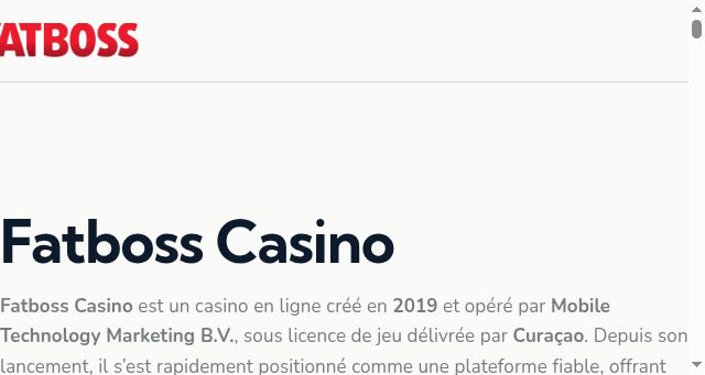 Screenshot of fatboss-casinofr.com