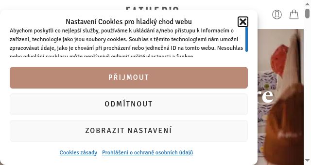 Screenshot of fathers.cz