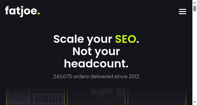 Screenshot of fatjoe.com