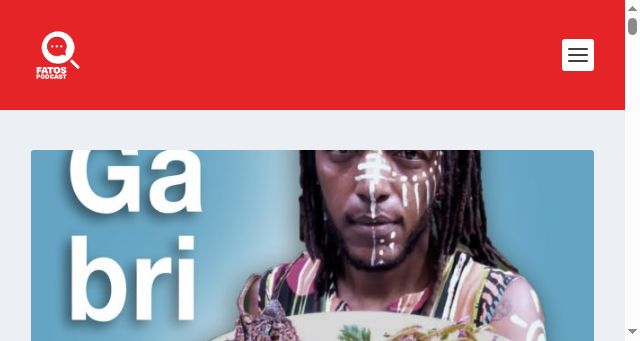 Screenshot of fatospodcast.com