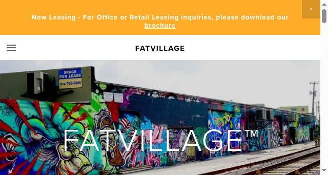 Screenshot of fatvillage.com