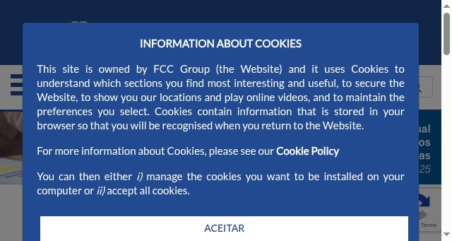 Screenshot of fccma.pt