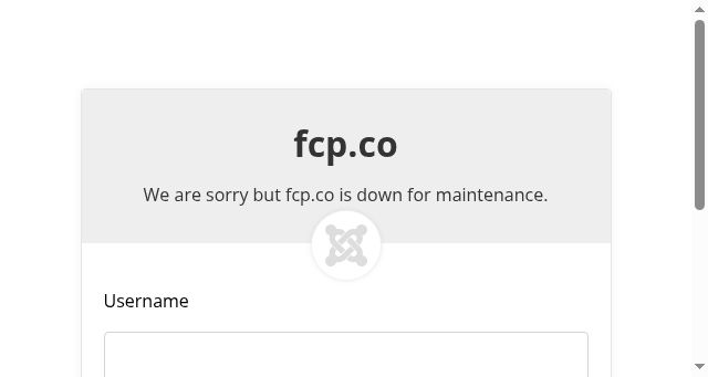 Screenshot of fcp.co