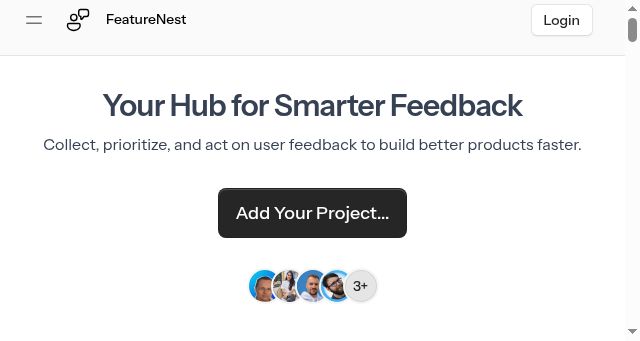 Screenshot of featurenest.com