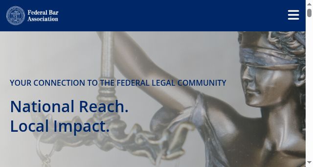 Screenshot of fedbar.org