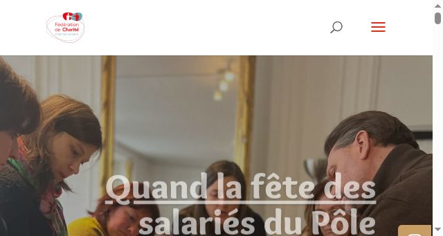 Screenshot of federation-de-charite.org
