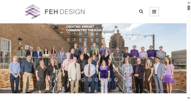 Screenshot of fehdesign.com