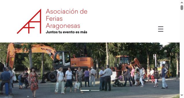 Screenshot of feriasaragon.com
