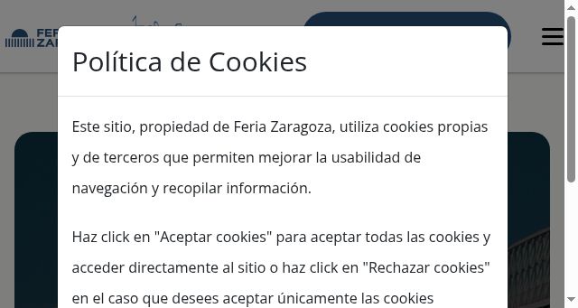 Screenshot of feriazaragoza.es