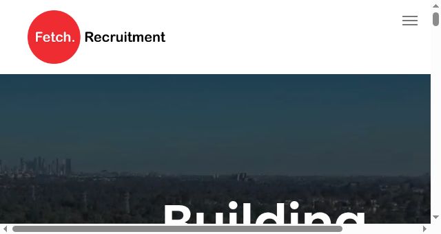 Screenshot of fetchrecruitment.com.au