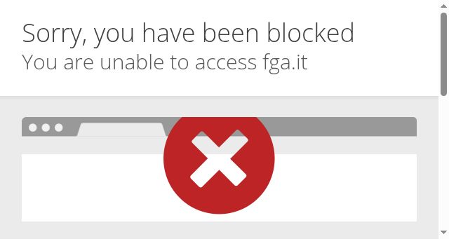Screenshot of fga.it