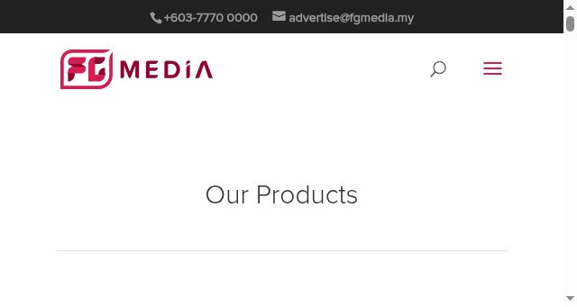 Screenshot of fgmedia.my