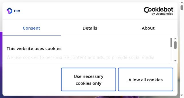 Screenshot of fh-mittelstand.de