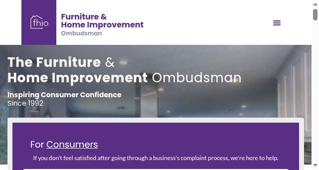 Screenshot of fhio.org