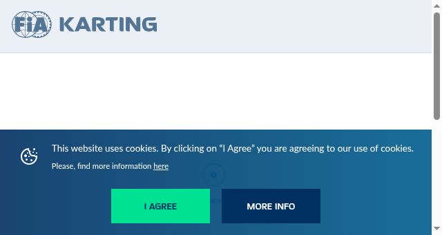 Screenshot of fiakarting.com