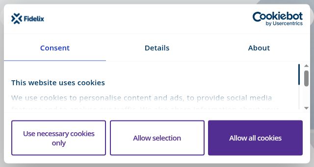 Screenshot of fidelix.com