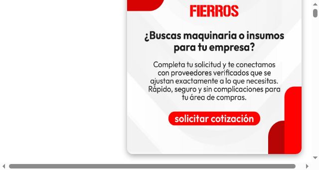 Screenshot of fierros.com.co