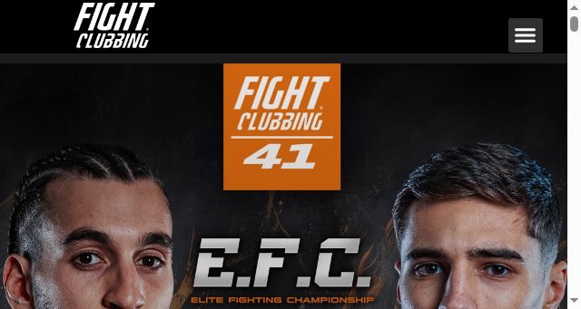 Screenshot of fightclubbing.com