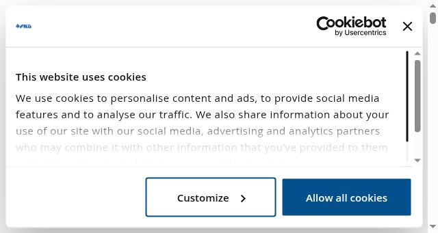 Screenshot of fila.it