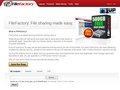 Screenshot of filefactory.com