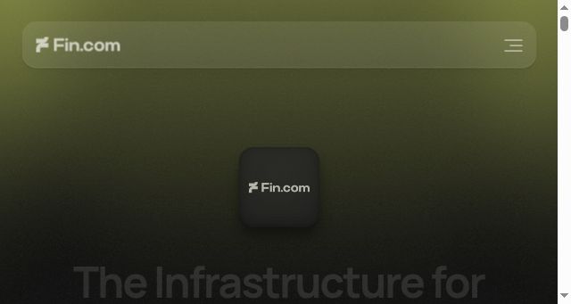 Screenshot of fin.com