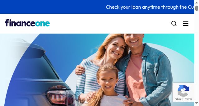 Screenshot of financeone.com.au