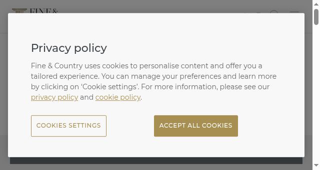 Screenshot of fineandcountry.at