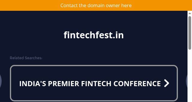 Screenshot of fintechfest.in