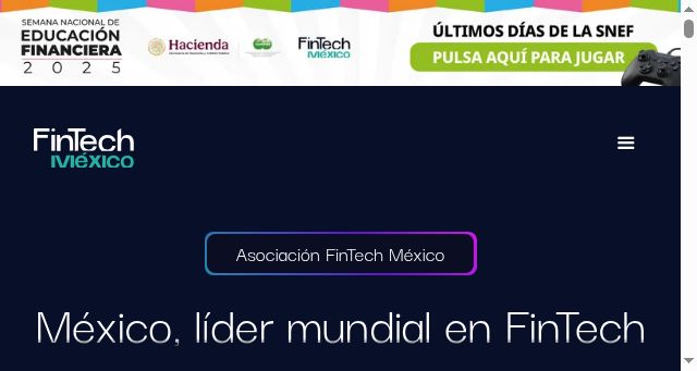 Screenshot of fintechmexico.org