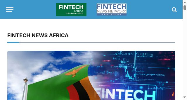 Screenshot of fintechnews.africa