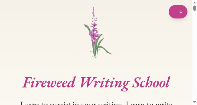 Screenshot of fireweed.school