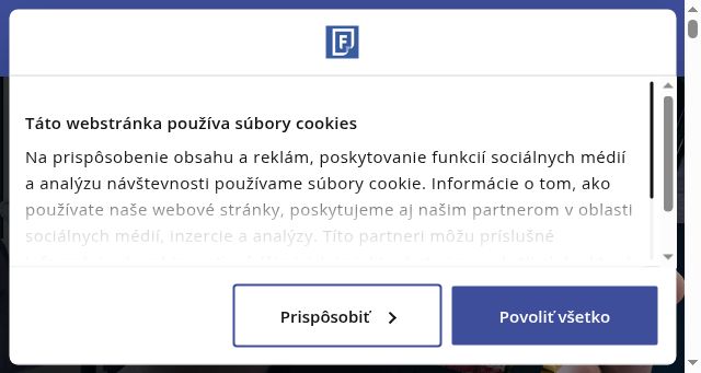 Screenshot of firmaren.sk