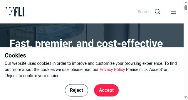 Screenshot of first-law.com