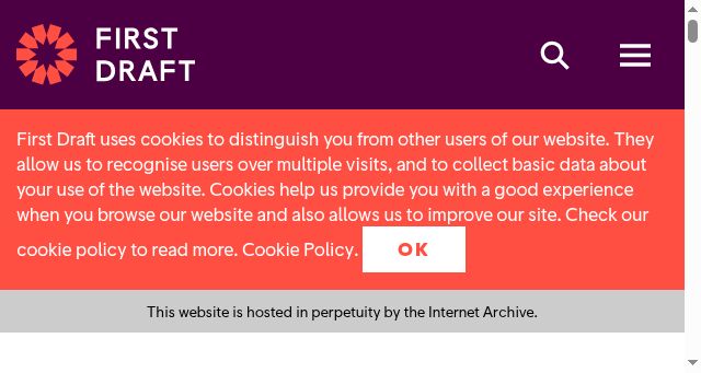 Screenshot of firstdraftnews.org