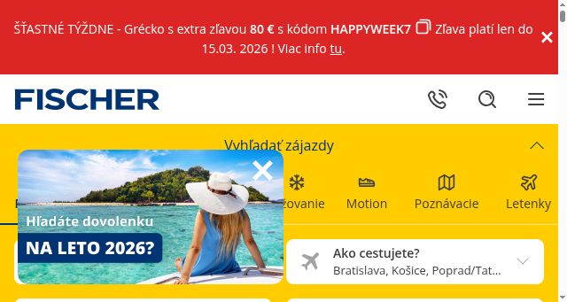 Screenshot of fischer.sk