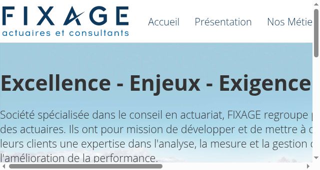 Screenshot of fixage.com