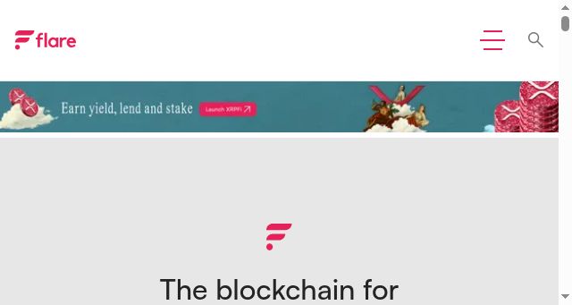 Screenshot of flare.network