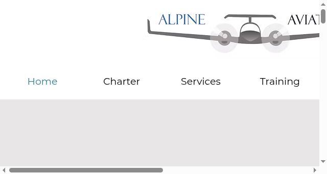 Screenshot of flyalpine.com