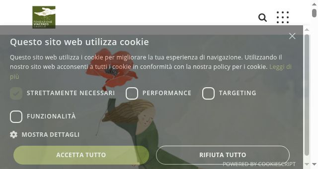 Screenshot of fondazionecasillo.it