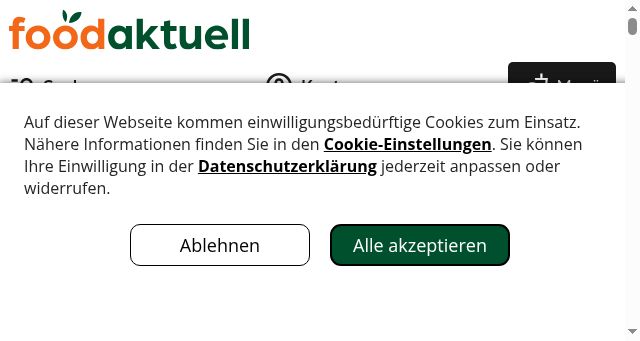 Screenshot of foodaktuell.ch