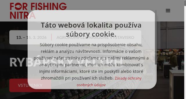 Screenshot of for-fishing.sk