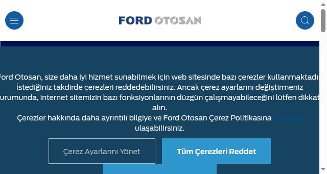 Screenshot of fordotosan.com.tr