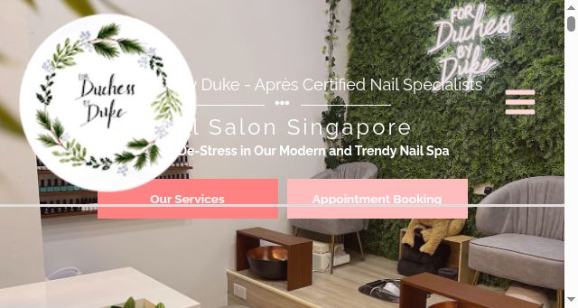 Screenshot of forduchessbyduke.com.sg