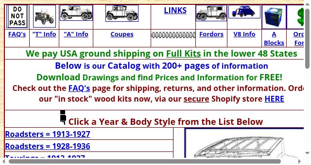Screenshot of fordwood.com