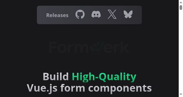 Screenshot of formwerk.dev