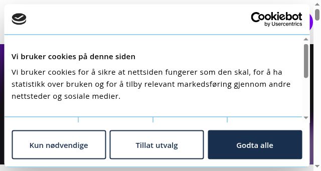Screenshot of fornybarnorge.no